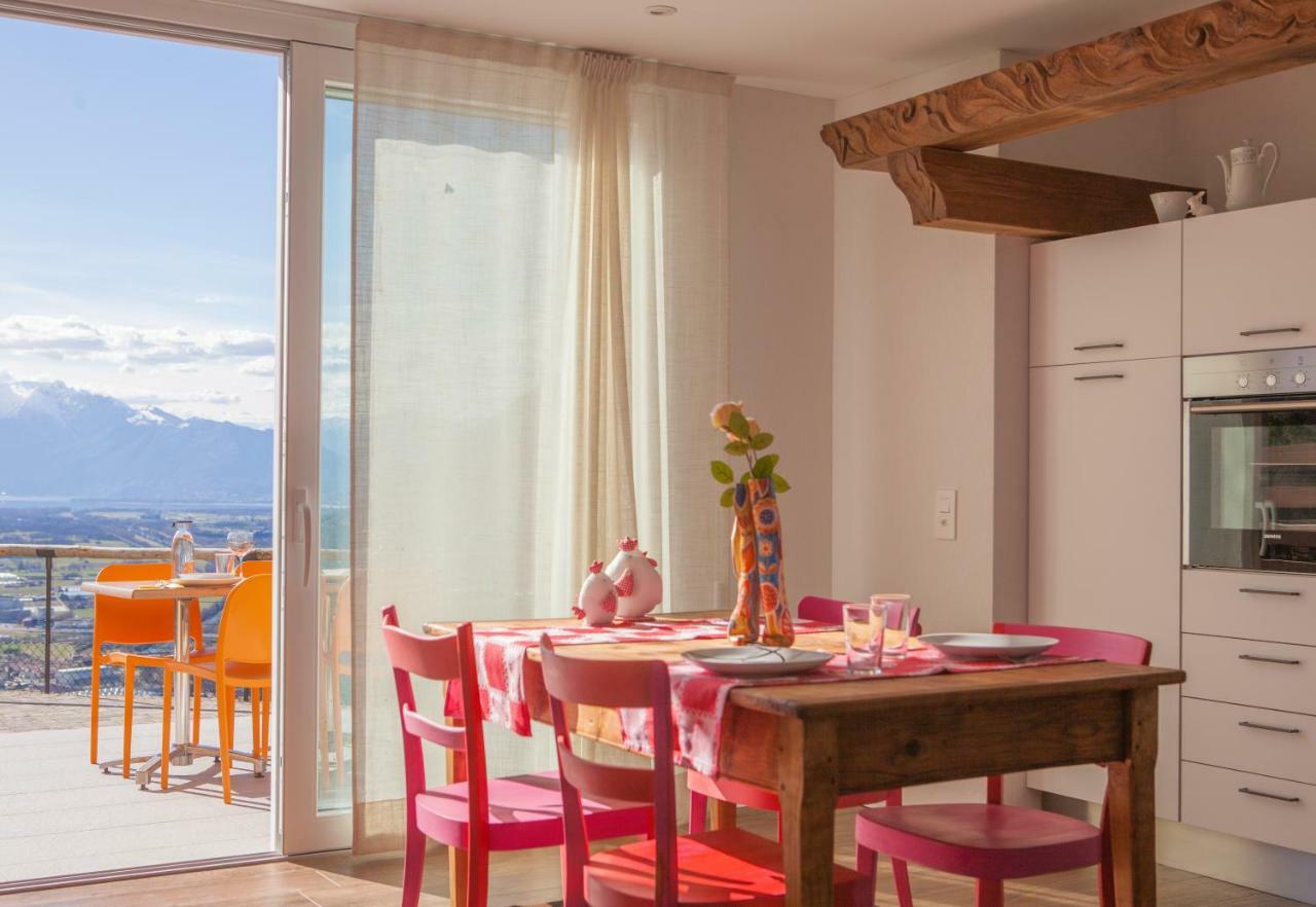 Ferienwohnung Scarpape Giubiasco Exterior foto