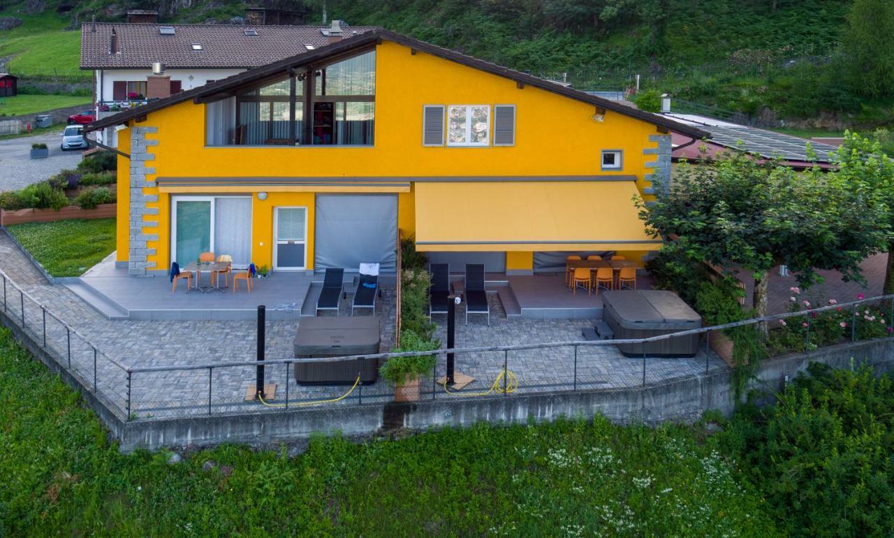 Ferienwohnung Scarpape Giubiasco Exterior foto